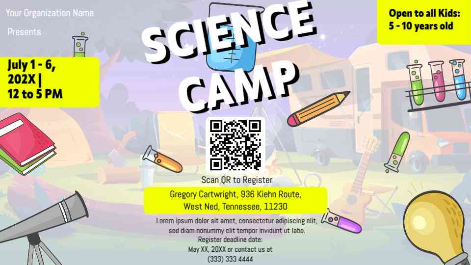 Junior Science Adventure Camp