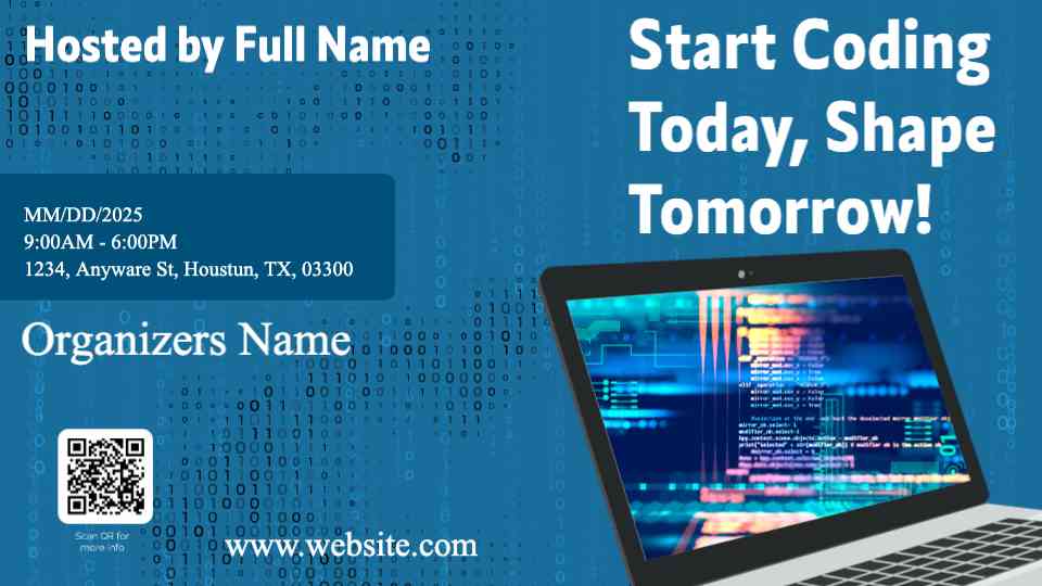 Tech Coding Bootcamp Invitation