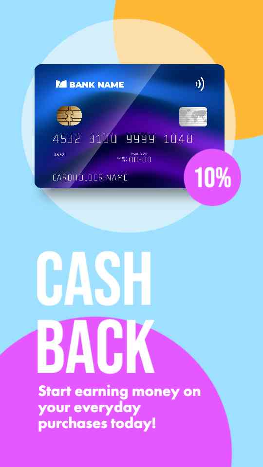 Banks Digital Signage Cashback Vertic.