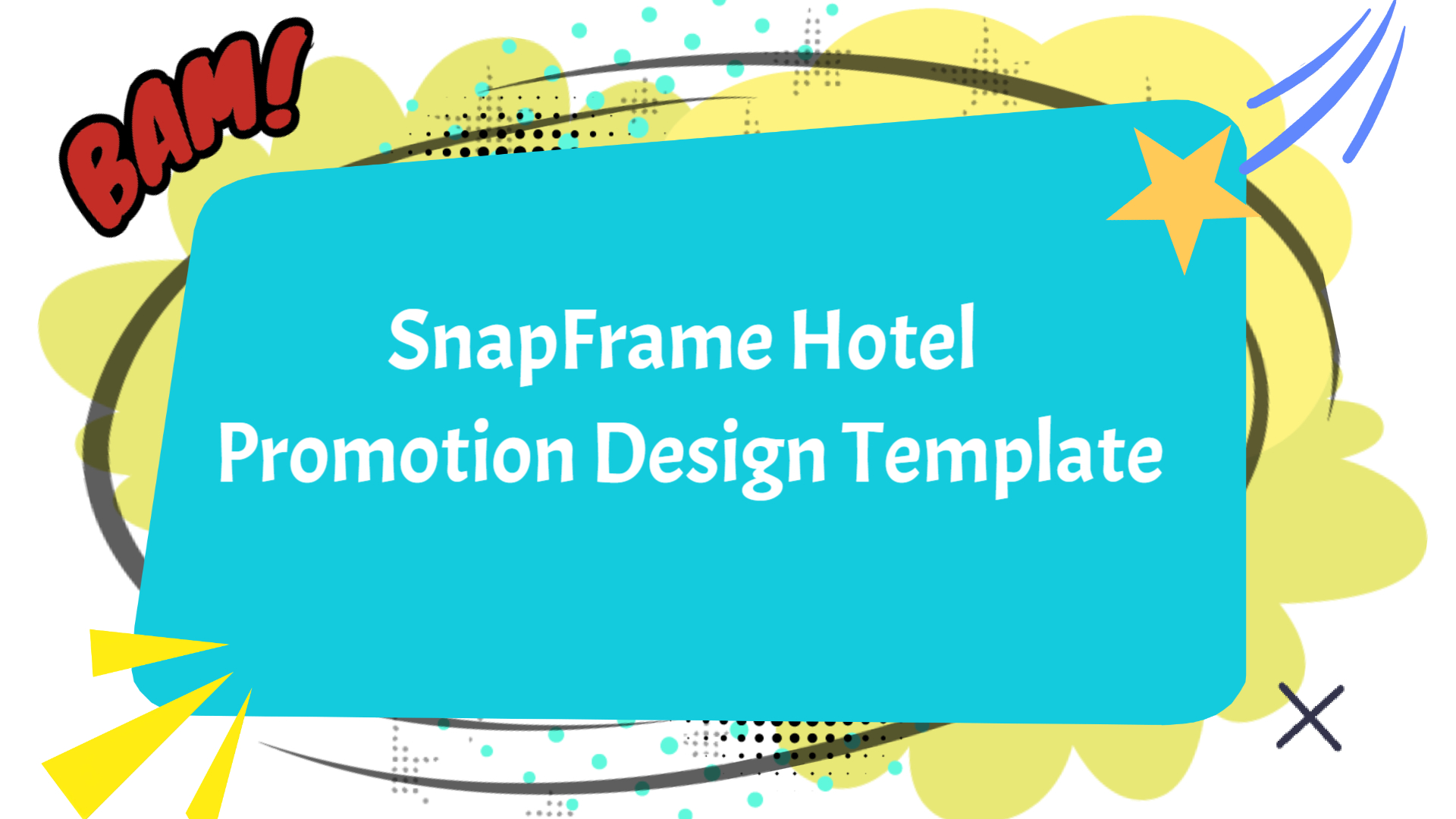 Vibrant Hotel Promotion SnapFrame Display