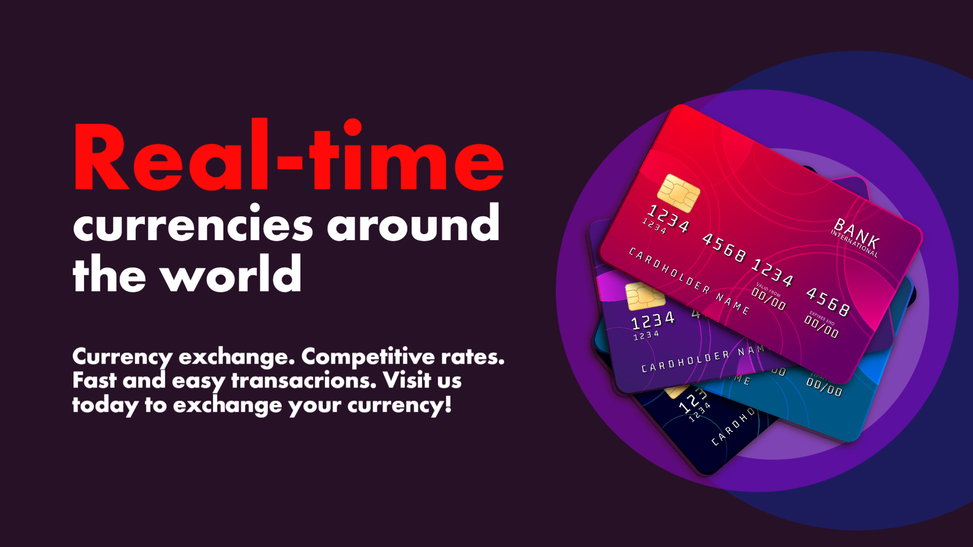 Banks Digital Signage Cards