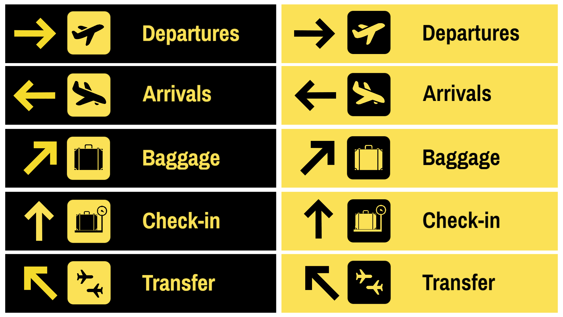 Airport Wayfinding & Flight Information Display