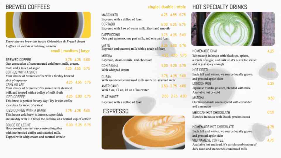 Brewed & Specialty Coffee Showcase