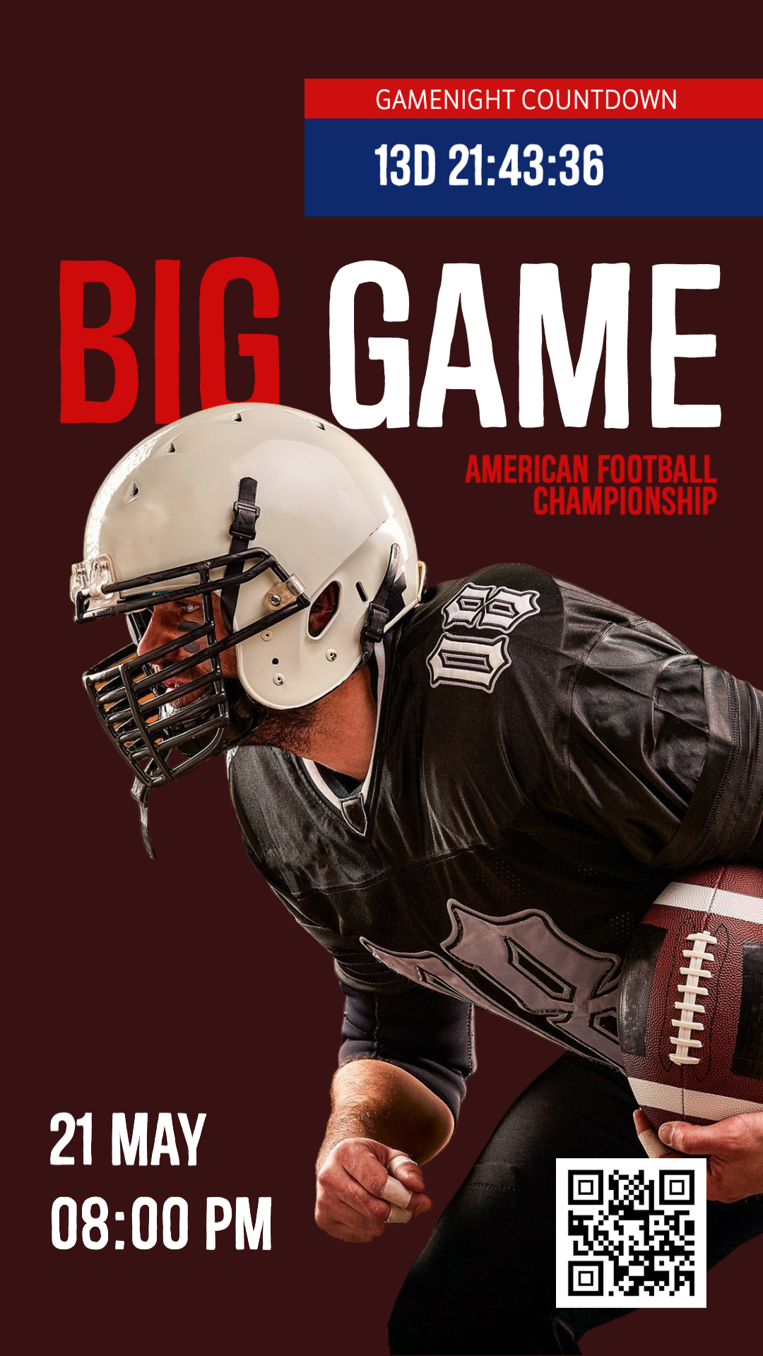 Football Digital Signage Countdown