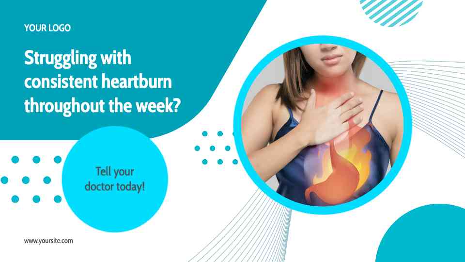 Heartburn Awareness and Consultation Banner Template