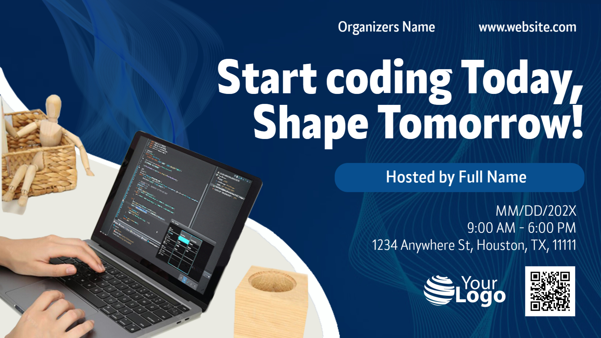 Coding Skills Workshop Invitation – Shape Your Future Today