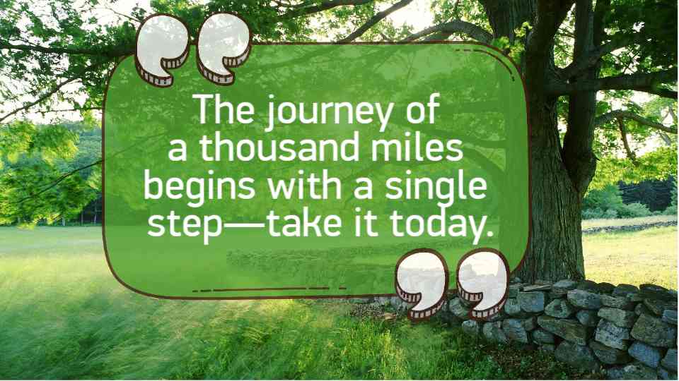 Journey to Success Motivational Quote