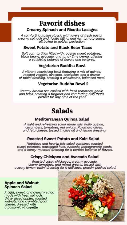 Pizzeria Menu Display Board