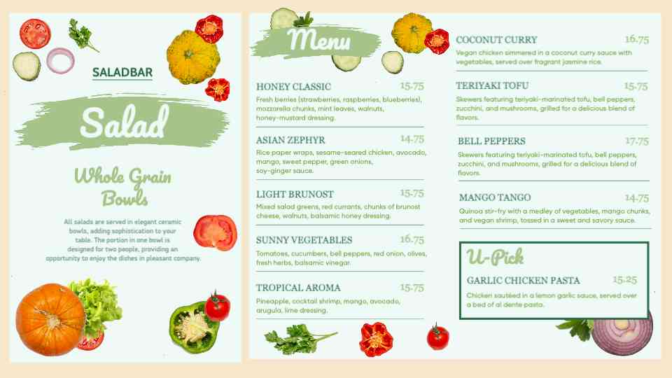Fresh & Nourishing Salad Bowls