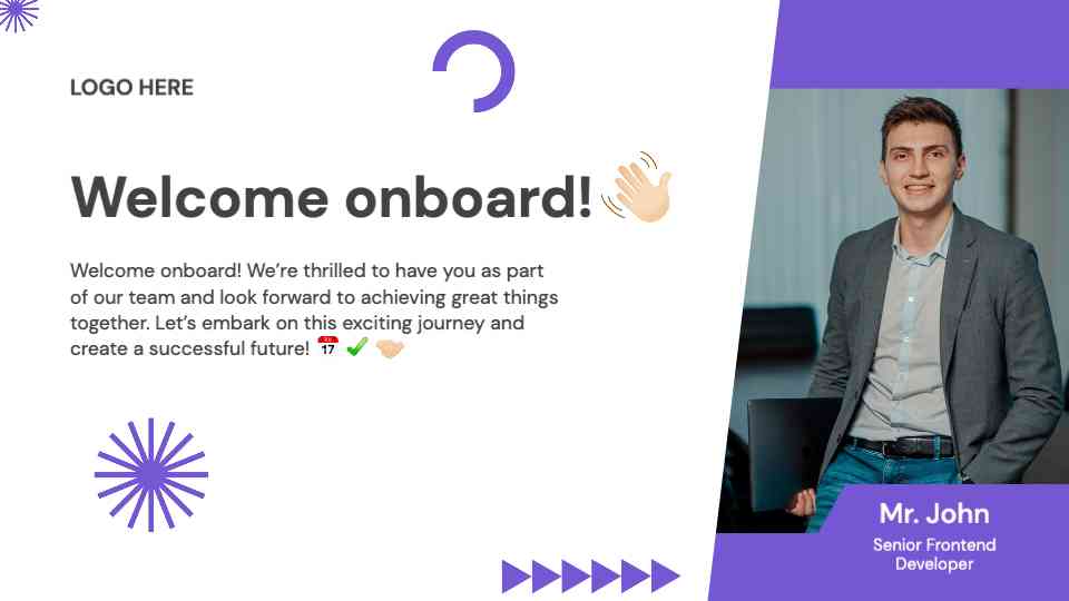 Team Onboarding and Welcome Template