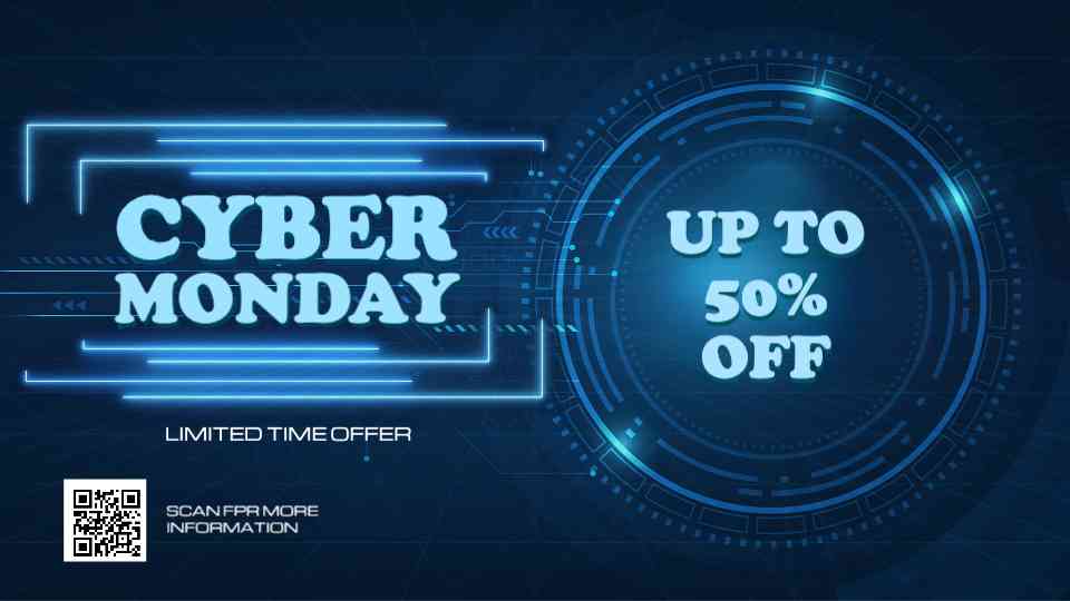 Cyber Monday Mega Sale Flyer