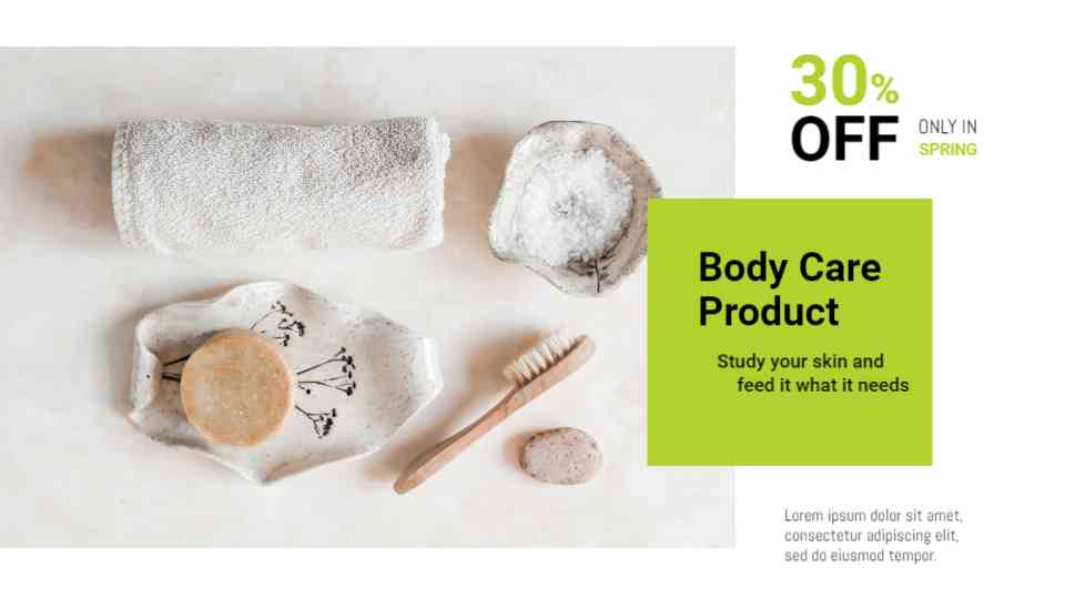 Wellness Body Care Display