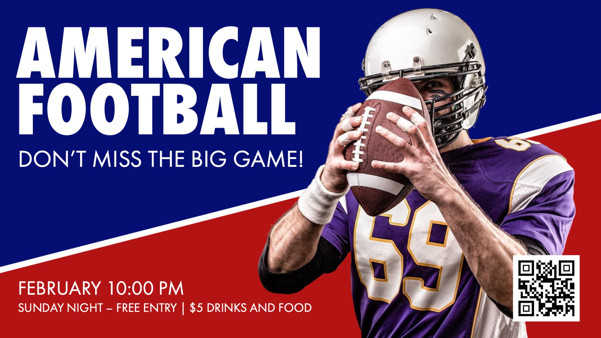 Football Event Digital Signage Promo