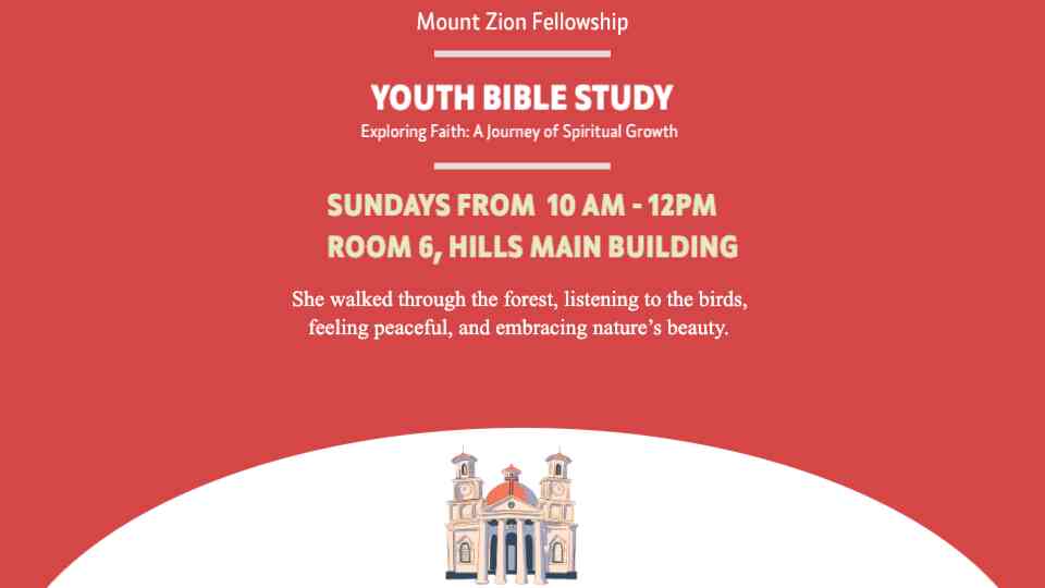 Faith Journey for Youth