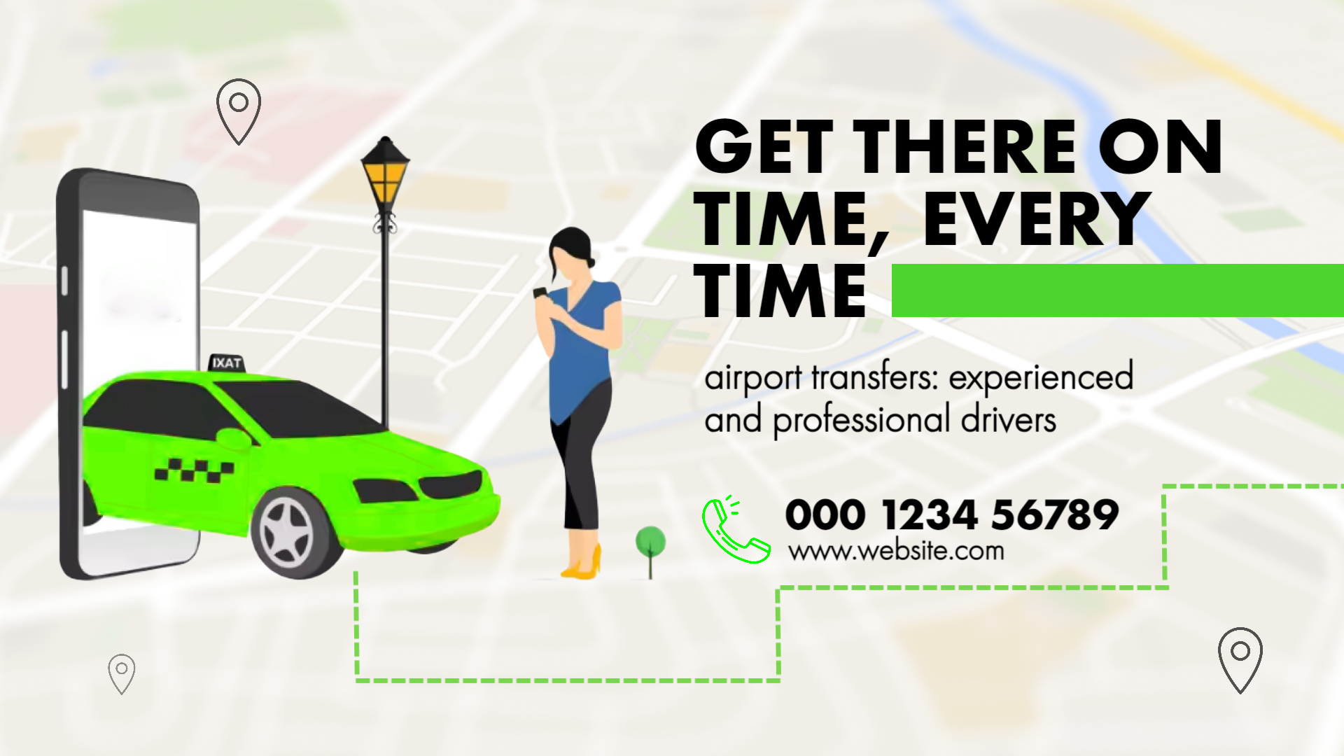 Real-Time Airport Taxi & Ride Booking Display