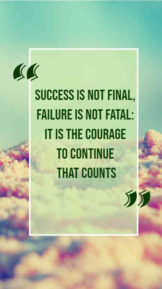 Courage in Adversity Inspirational Quote