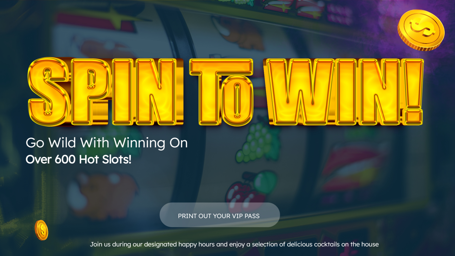 Editable Casino Announcement Template – Poker, Roulette, Blackjack