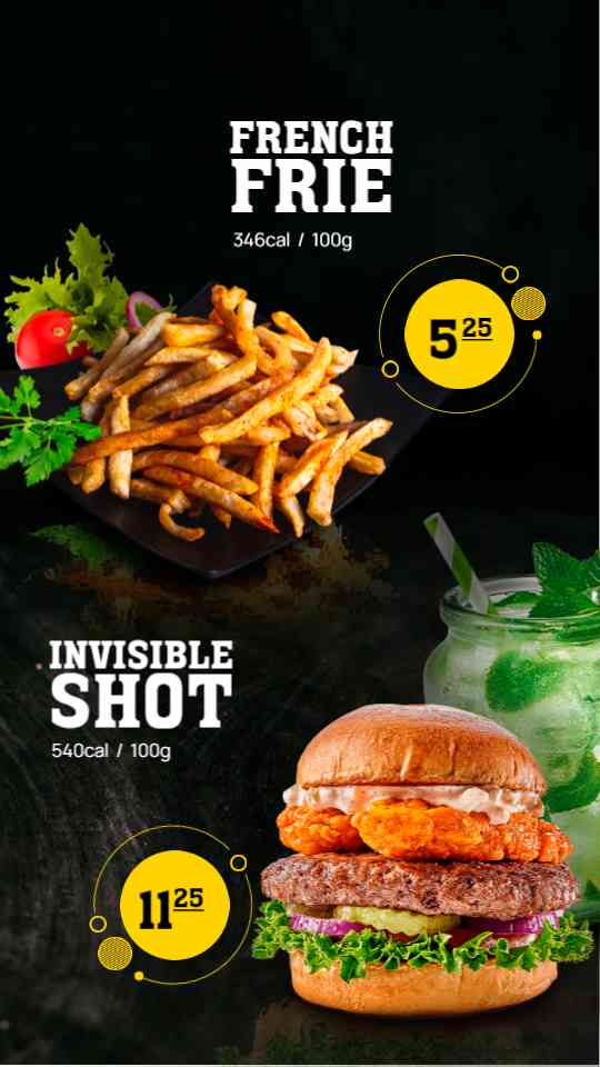 Crispy Fries & Ultimate Burger Combo