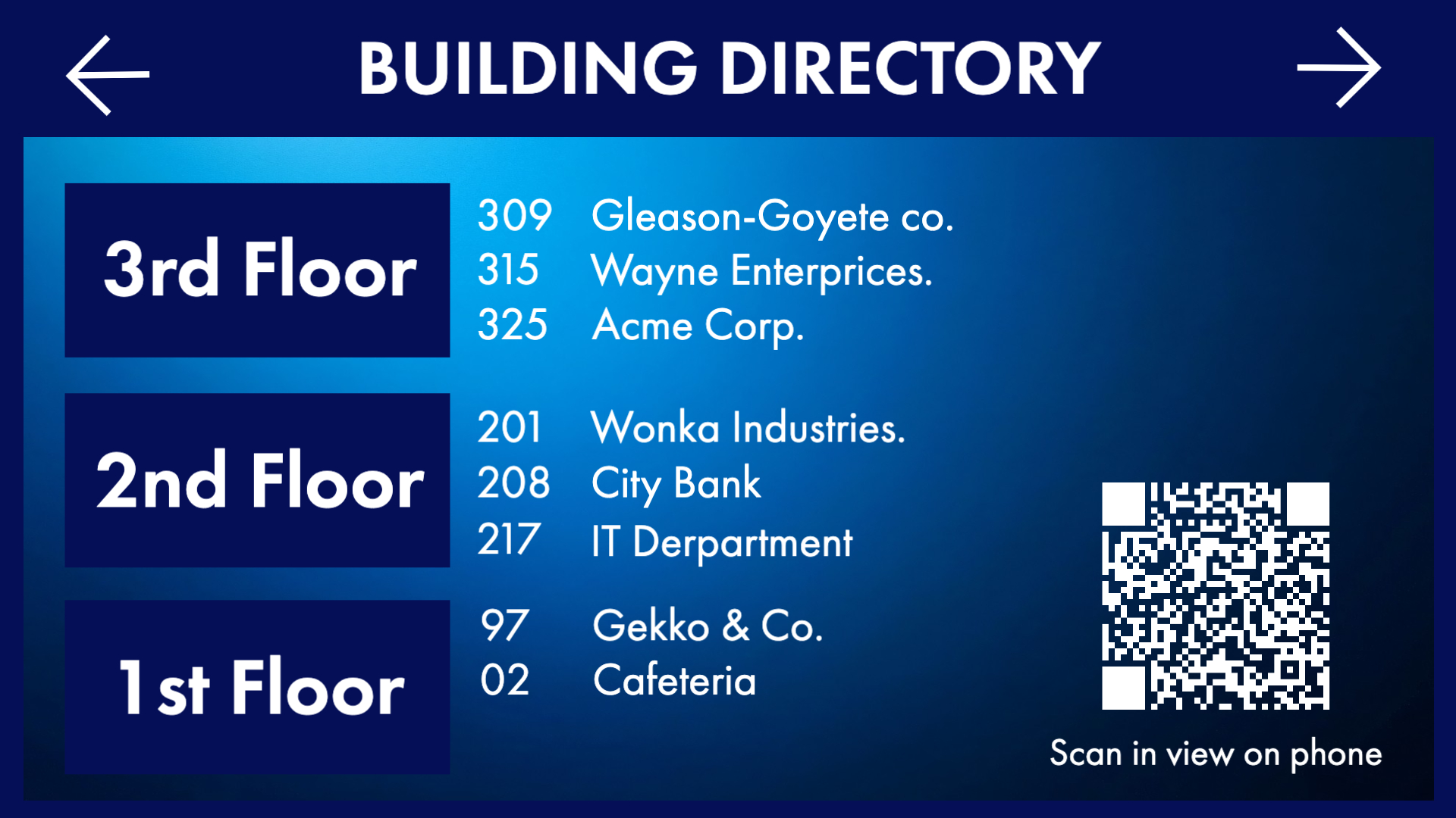 Office Spaces & Professional Services Directory