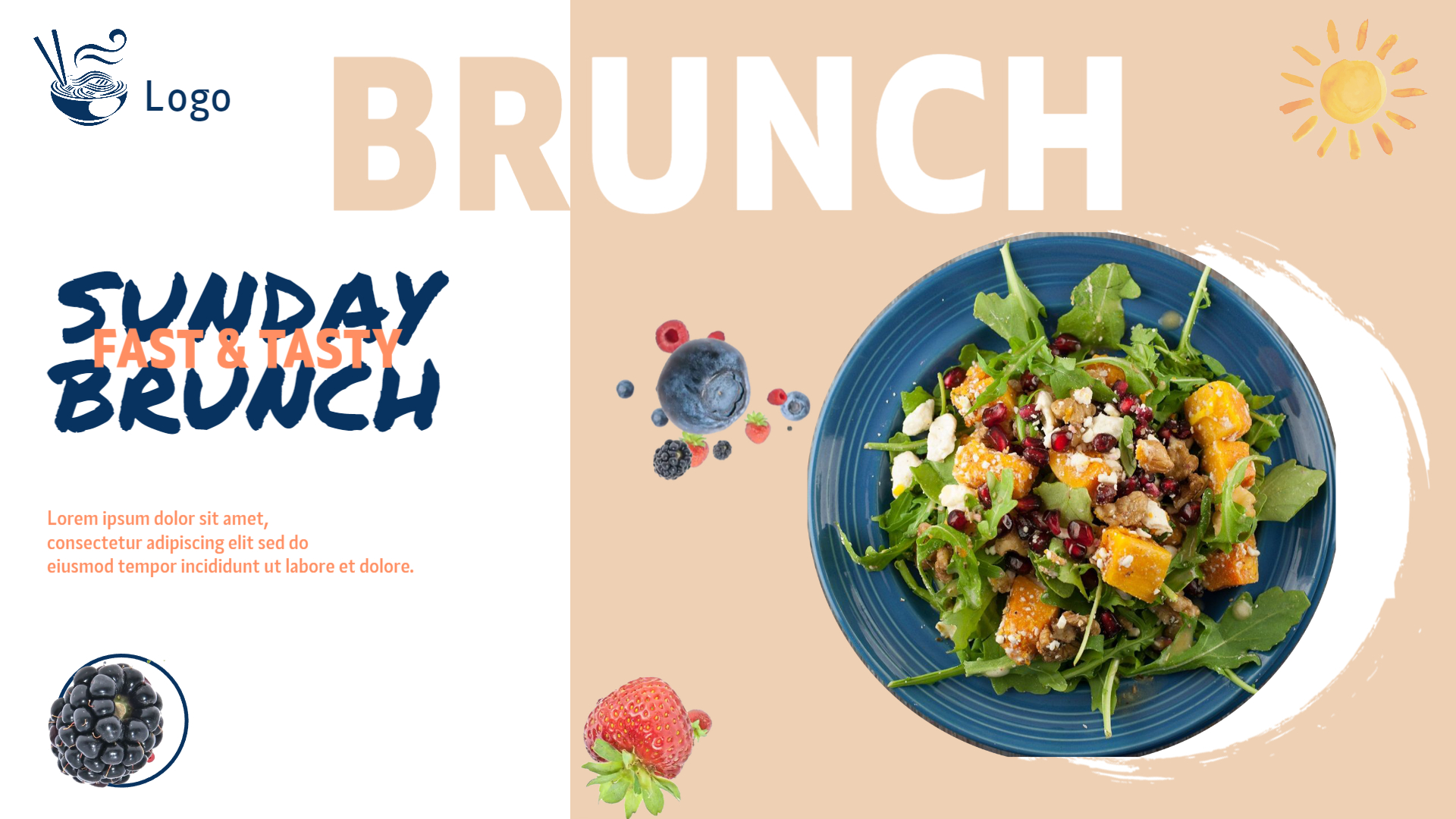 Vibrant Sunday Brunch & Bakery Specials