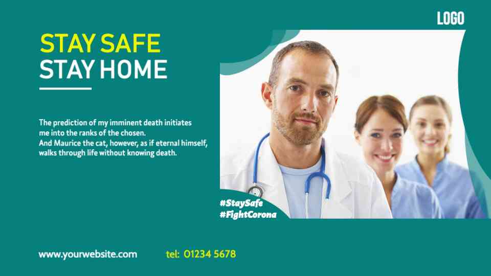 Covid-19 Awareness and Safety Reminder Template