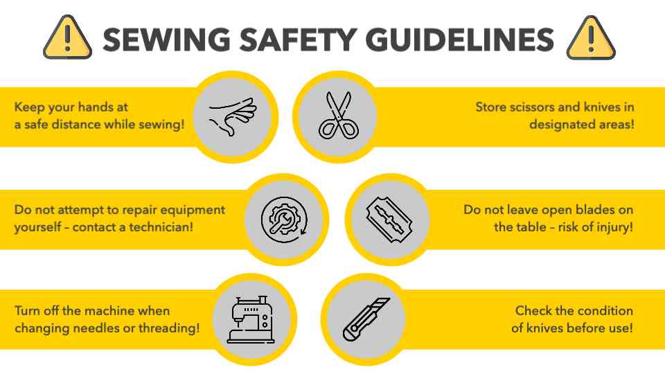 Safety guidelines manufacturing