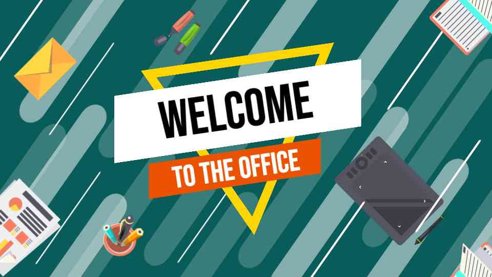 Office Onboarding Welcome Template
