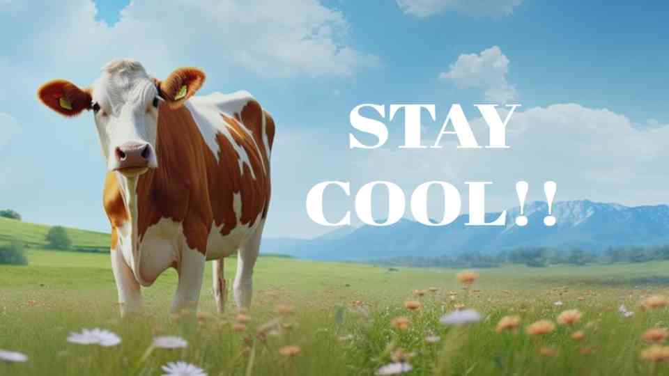Stay Cool Inspirational Quote Design