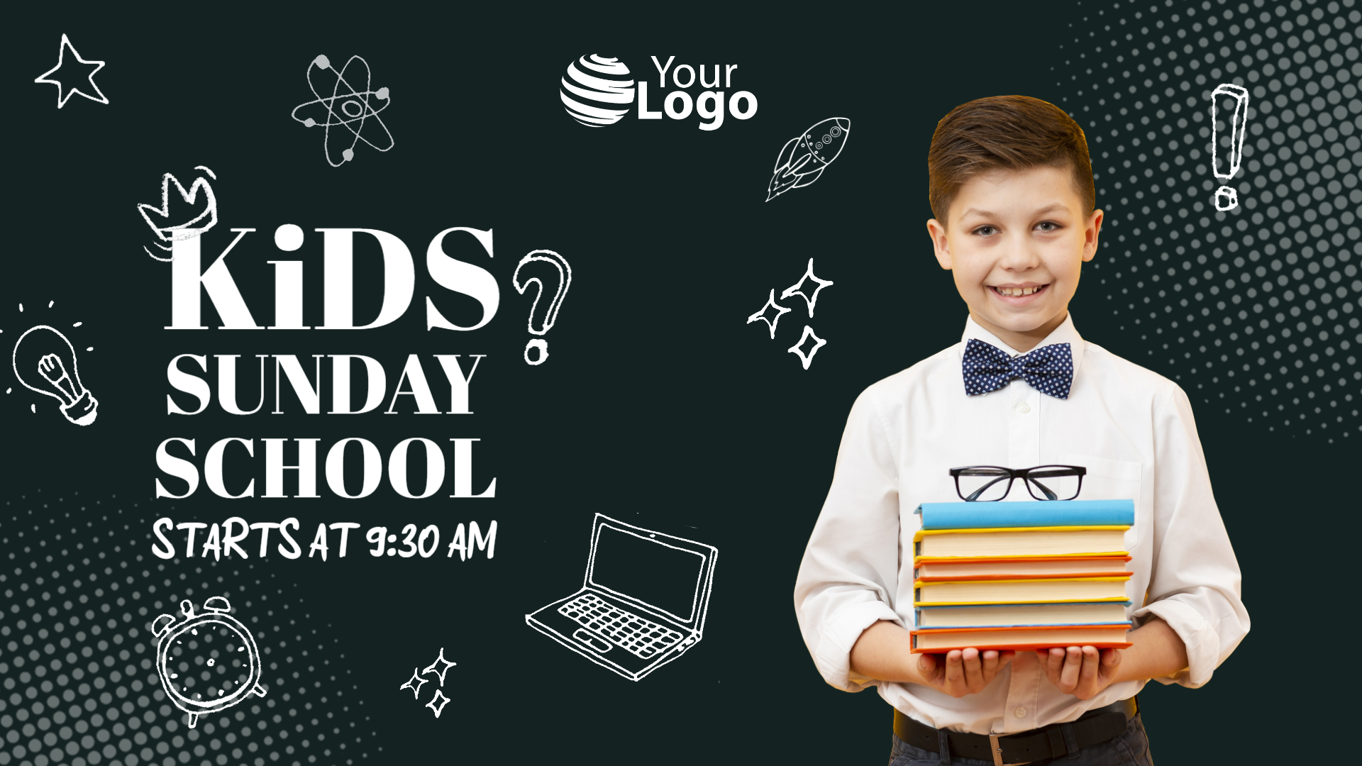Sunday School Kids Program Invitation