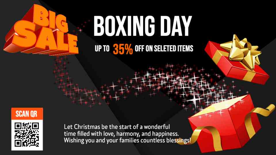 Boxing Day Mega Sale Flyer