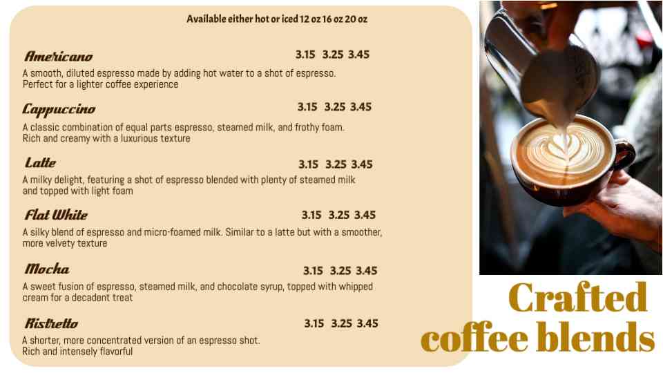 Artisan Coffee & Tea Display