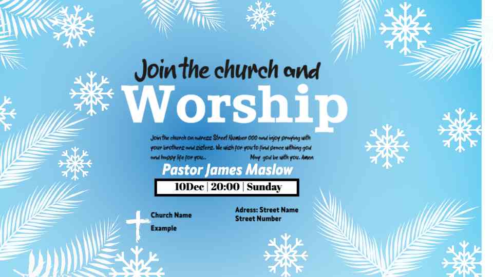 Virtual Worship and Reflection