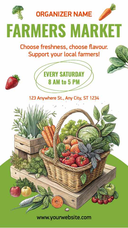 Fresh Harvest Market Promo