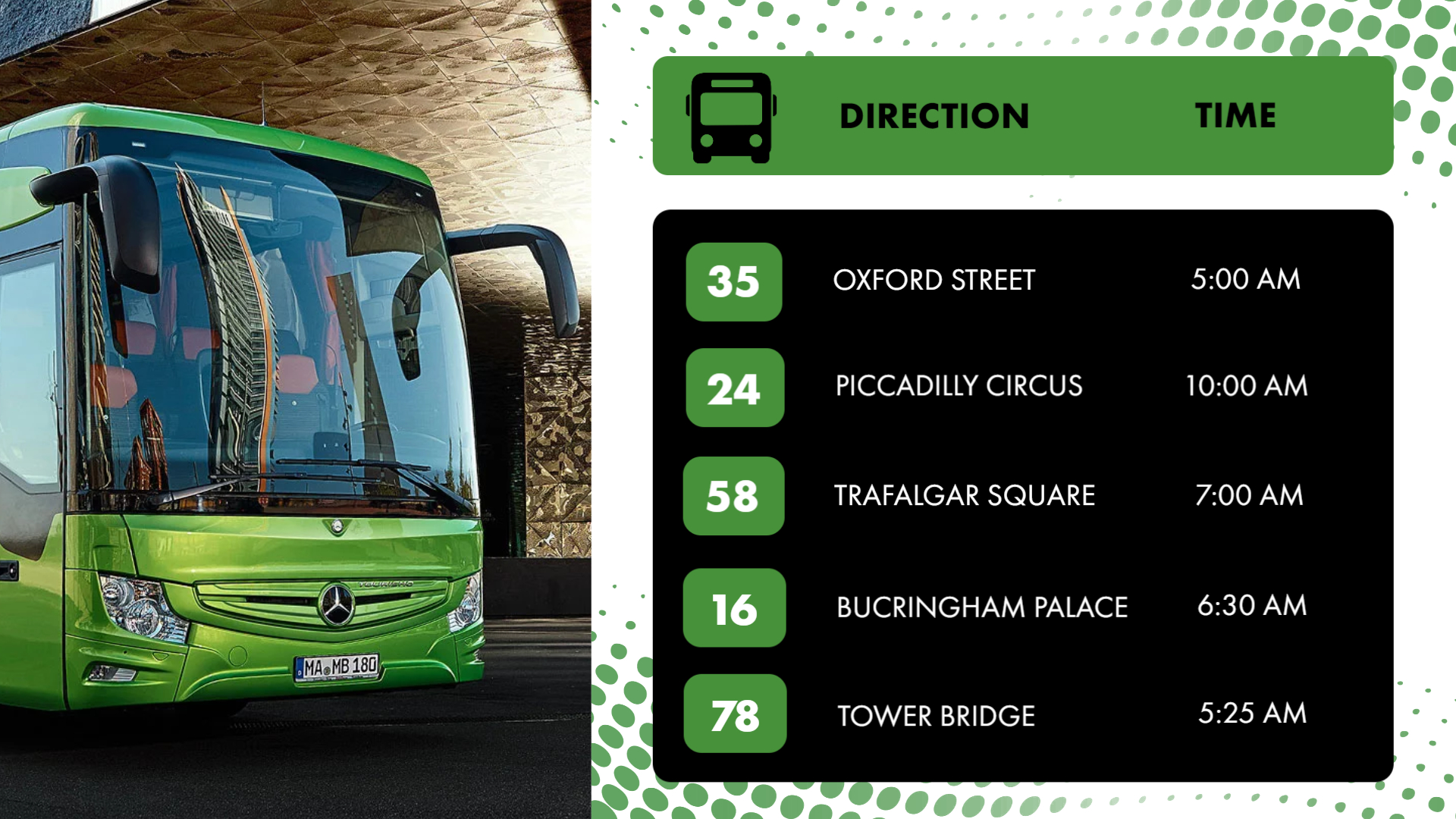 Airport Shuttle & Public Transport Schedule