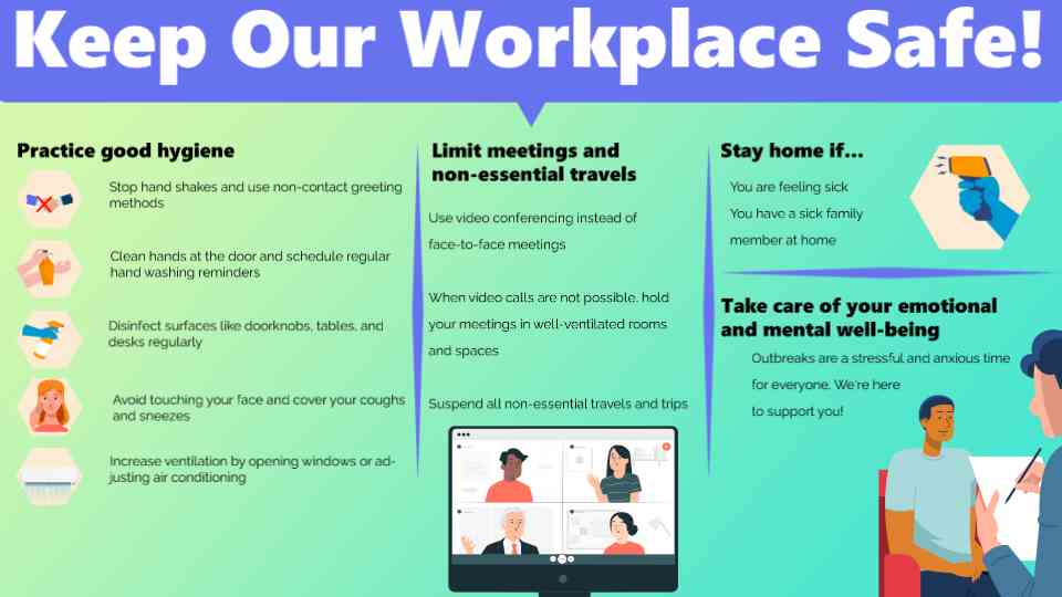 Workplace Safety Guidelines Flyer Templates