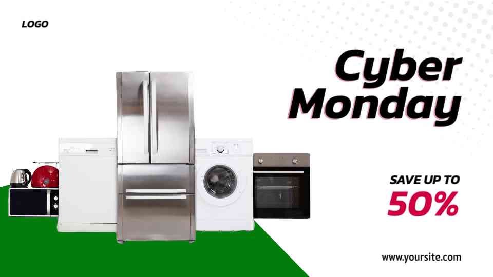 Cyber Monday Appliance Deal Flyer