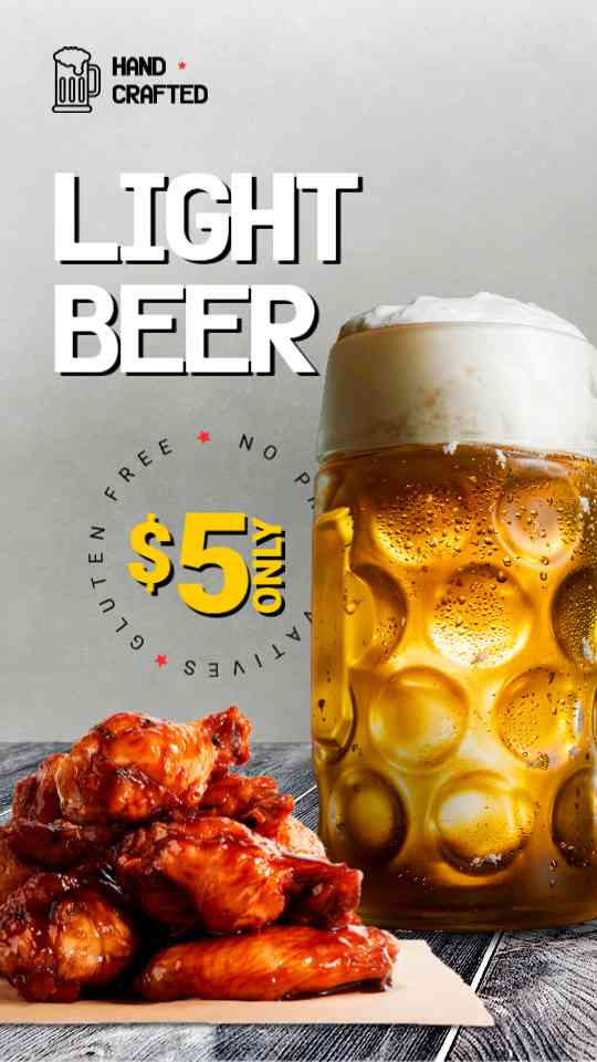 Crisp Beer & Bites Display