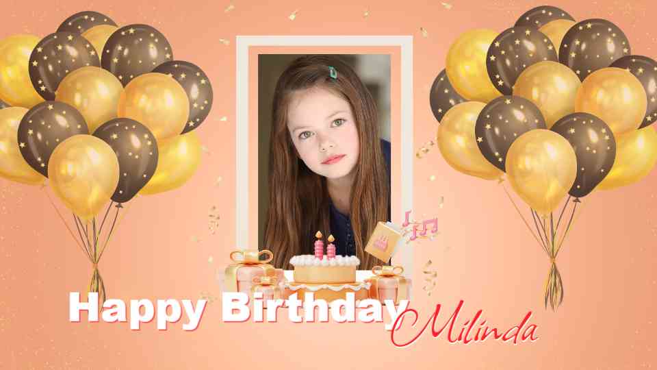 Elegant Birthday Celebration Template