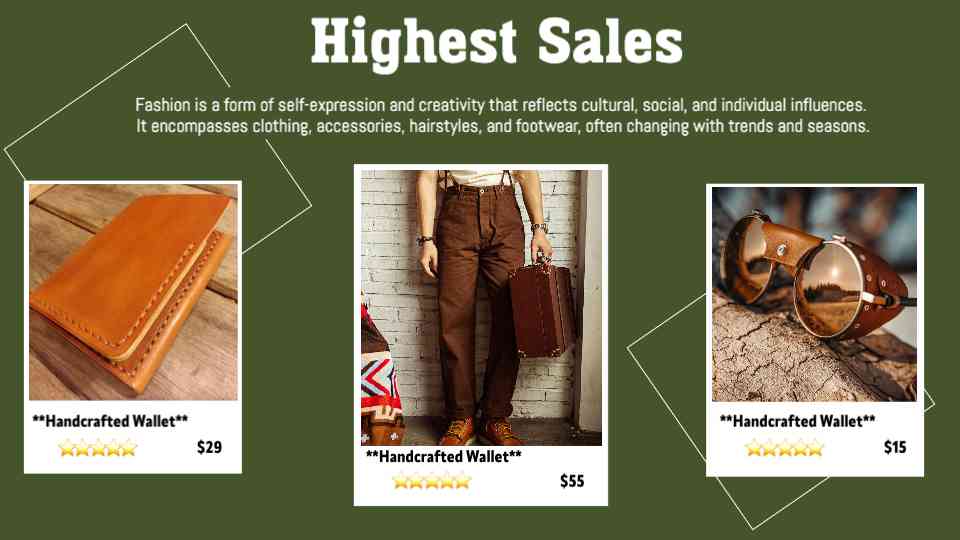 Handcrafted Accessories Showcase