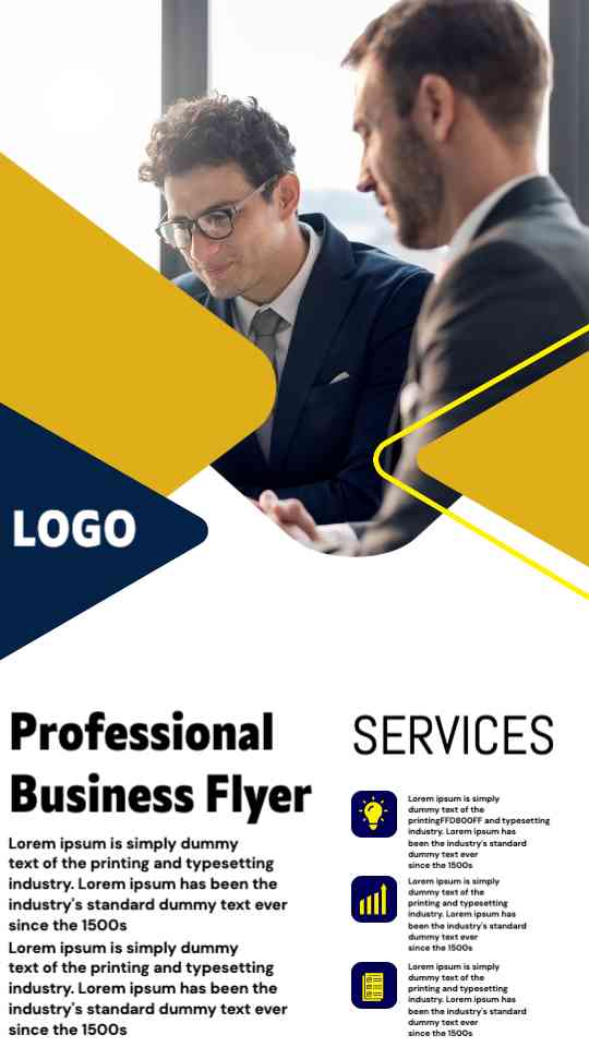 Business Service Promo Flyer Templates