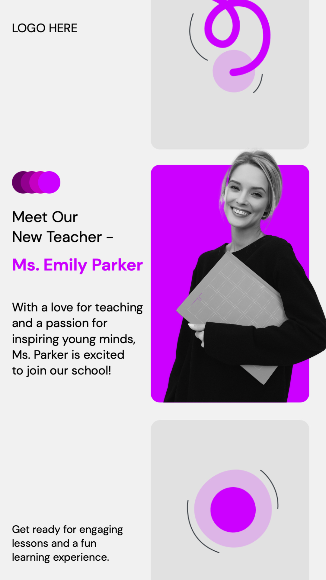 New teacher template