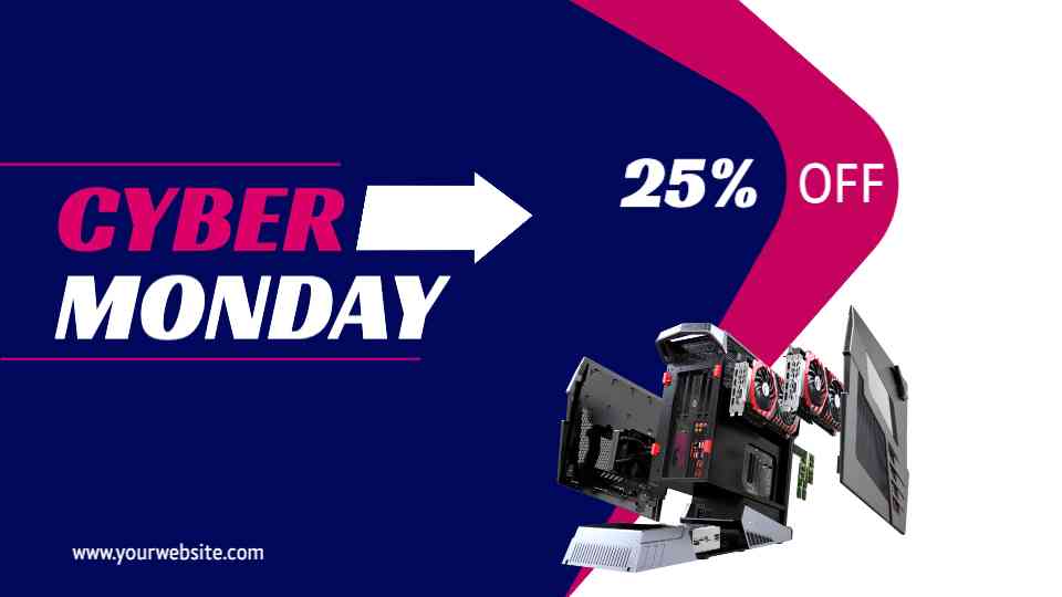 Cyber Monday Electronics Sale Flyer