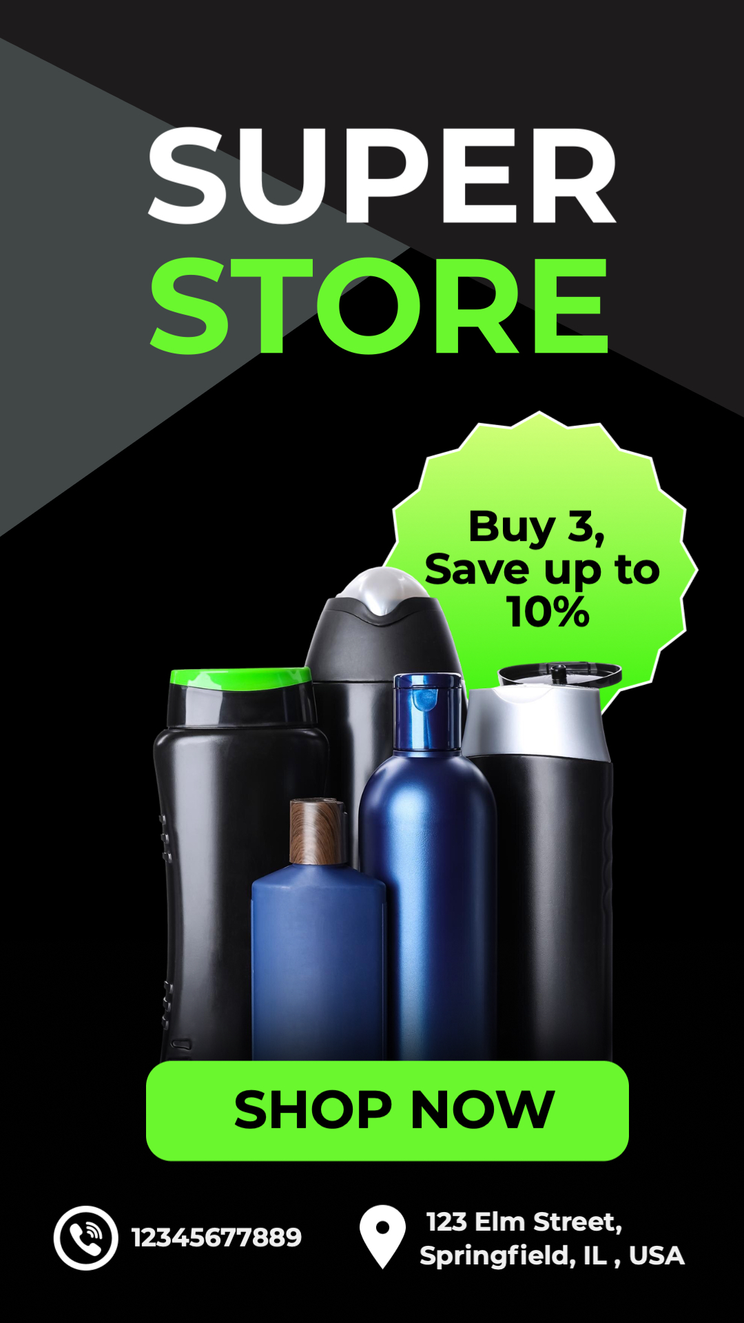 Convenience Store Digital Signage Promo