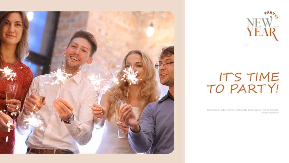 Corporate Holiday Celebration Invitation Template