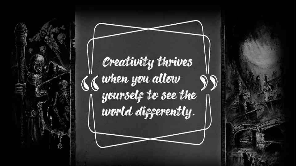 Creativity and Growth Quote Template