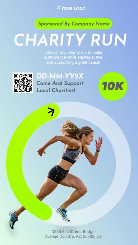 Happy Strides Fun Run Promo