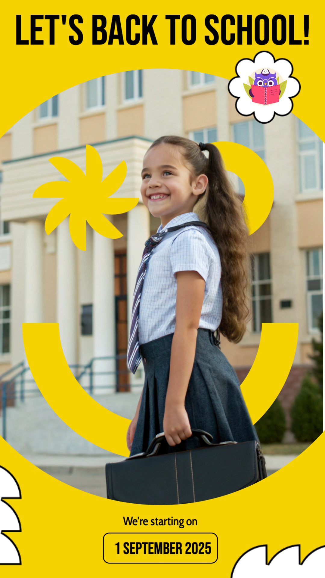 Back to school template