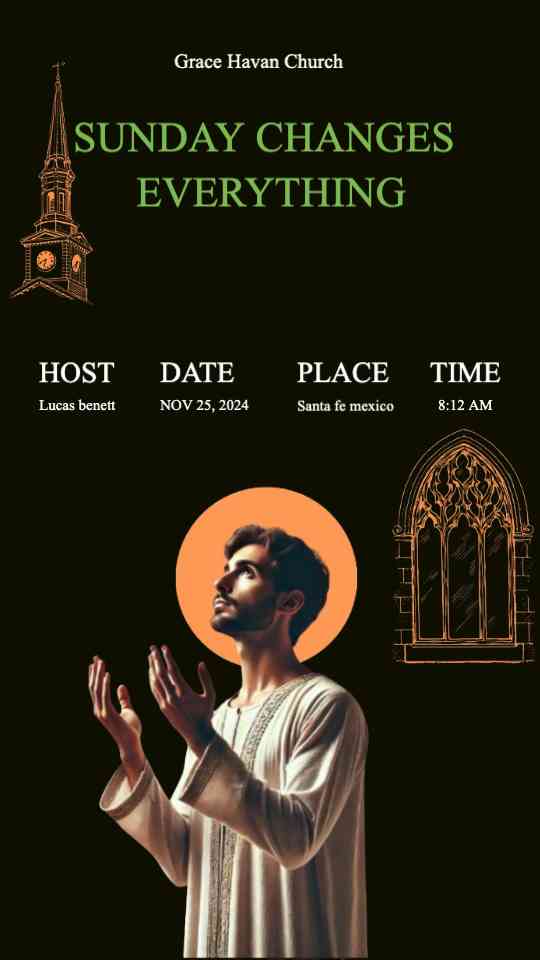 Sacred Sunday Service Schedule