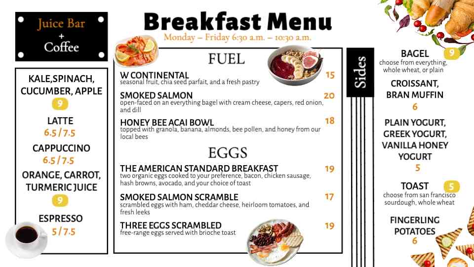 Bold Brews & Brunch Specials