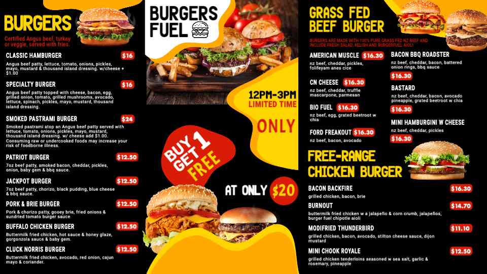 Powerhouse Burger Deals